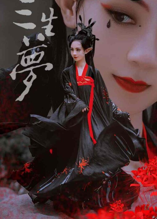 Han phuc bi ngan hoa