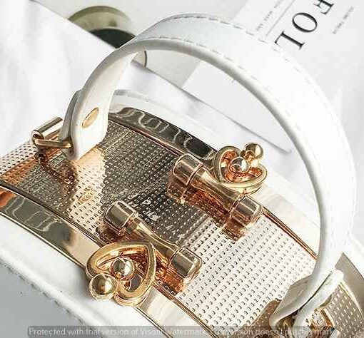 Túi đeo chéo nữ, khóa son môi 3 màu 2 tui khoa son moi 6