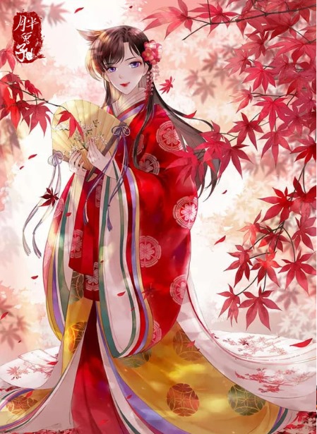 Hình ảnh anime nữ cổ trang đẹp 23 Hinh anh anime nu co trang dep